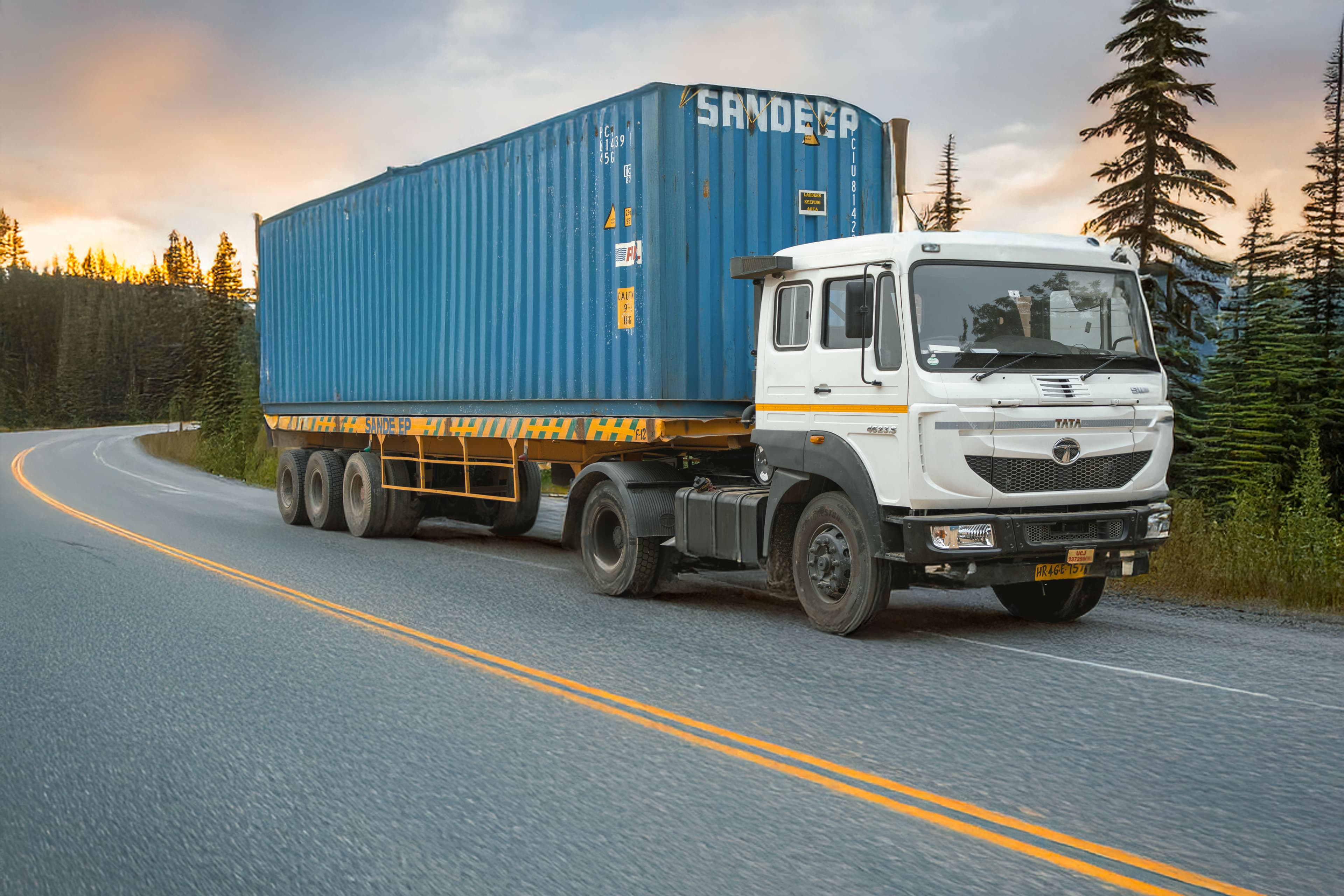 Sandeep Logistics fleet